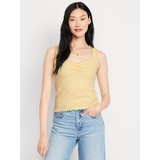 Oldnavy Ribbed Cinched-Front Tank Top
