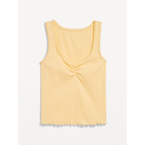 올드네이비 Oldnavy Ribbed Cinched-Front Tank Top