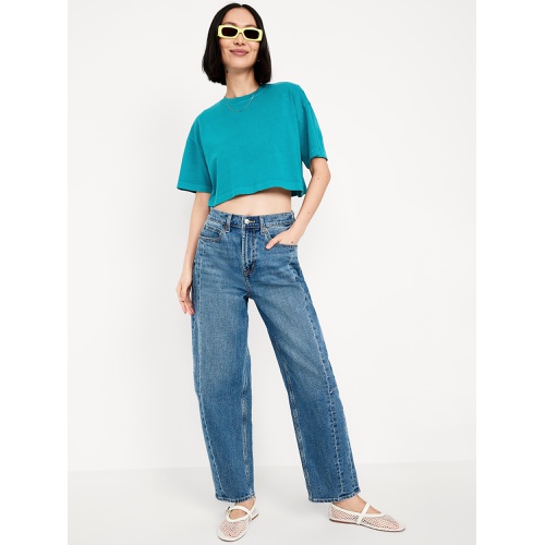 올드네이비 Oldnavy Vintage Oversized Crop T-Shirt