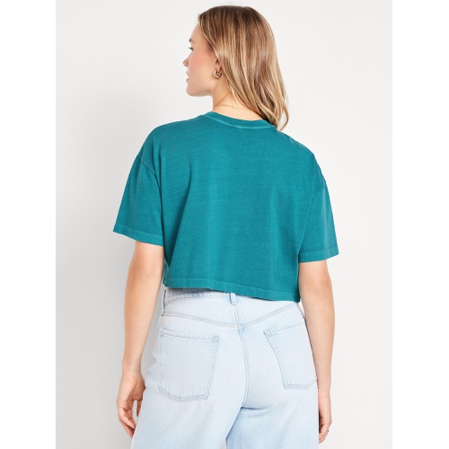 올드네이비 Oldnavy Vintage Oversized Crop T-Shirt