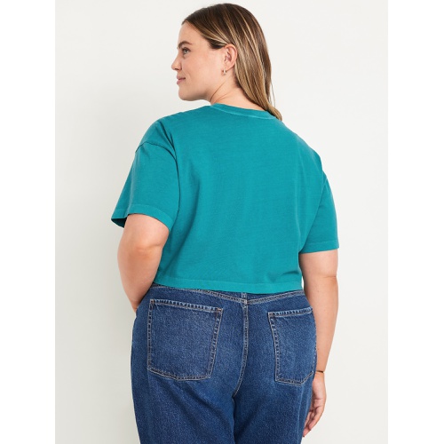 올드네이비 Oldnavy Vintage Oversized Crop T-Shirt