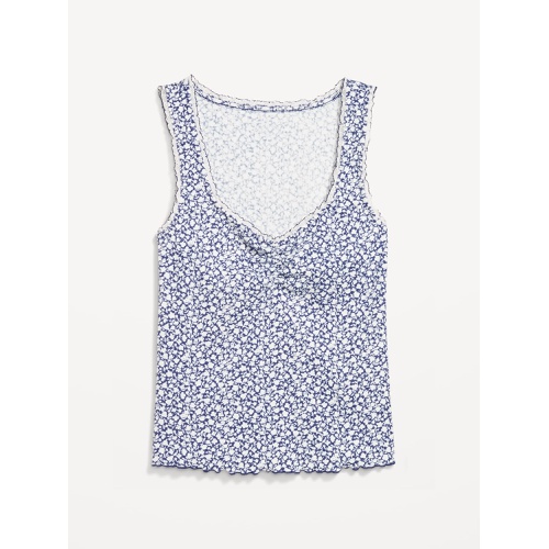 올드네이비 Oldnavy Ribbed Cinched-Front Tank Top
