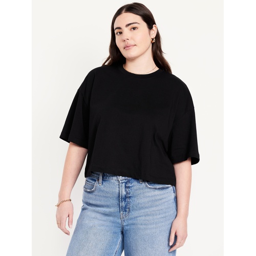올드네이비 Oldnavy Vintage Oversized Crop T-Shirt