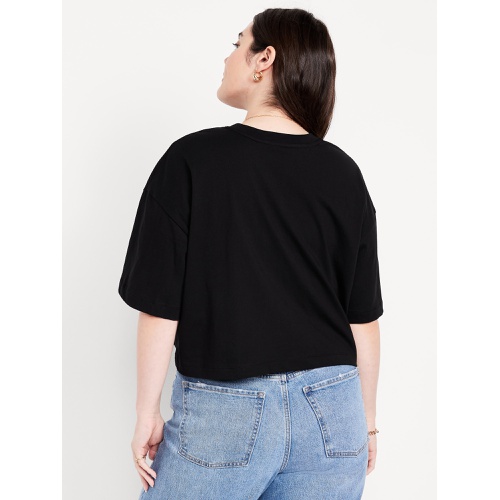 올드네이비 Oldnavy Vintage Oversized Crop T-Shirt
