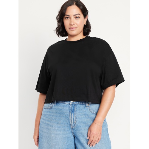 올드네이비 Oldnavy Vintage Oversized Crop T-Shirt