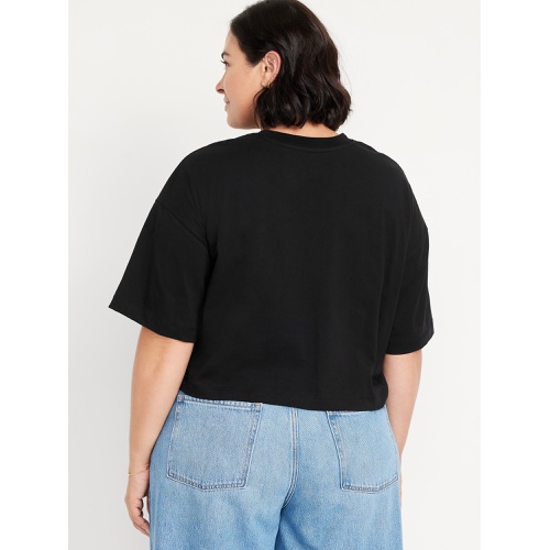올드네이비 Oldnavy Vintage Oversized Crop T-Shirt