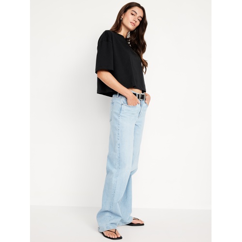 올드네이비 Oldnavy Vintage Oversized Crop T-Shirt