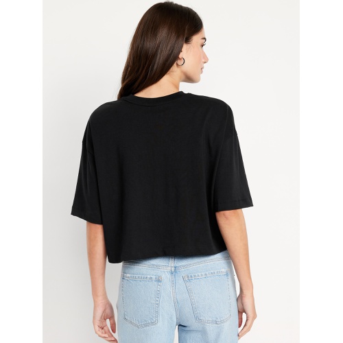 올드네이비 Oldnavy Vintage Oversized Crop T-Shirt