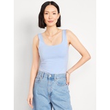 Oldnavy Double-Layer Scoop-Neck Tank Top
