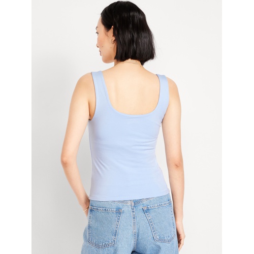 올드네이비 Oldnavy Double-Layer Scoop-Neck Tank Top