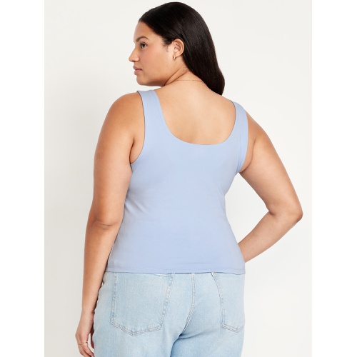 올드네이비 Oldnavy Double-Layer Scoop-Neck Tank Top