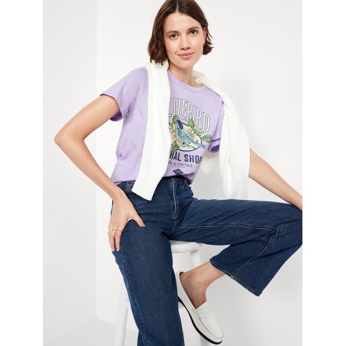 올드네이비 Oldnavy EveryWear Crew-Neck Graphic T-Shirt