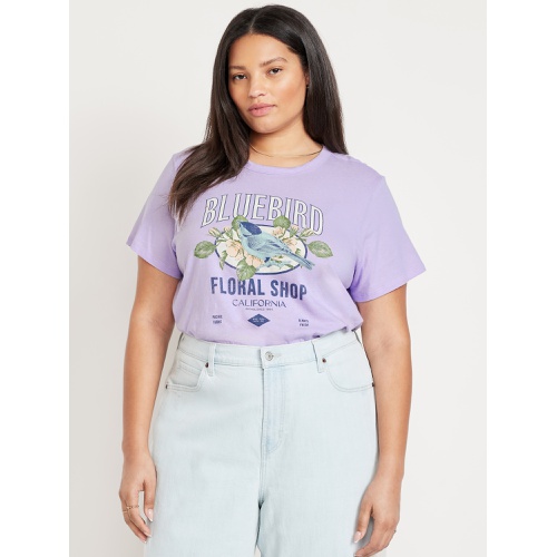 올드네이비 Oldnavy EveryWear Crew-Neck Graphic T-Shirt