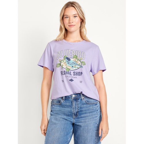 올드네이비 Oldnavy EveryWear Crew-Neck Graphic T-Shirt