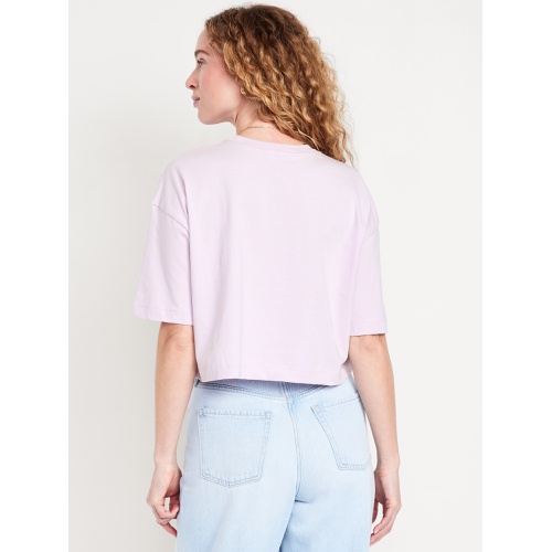 올드네이비 Oldnavy Vintage Oversized Crop T-Shirt