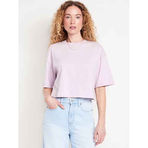 올드네이비 Oldnavy Vintage Oversized Crop T-Shirt