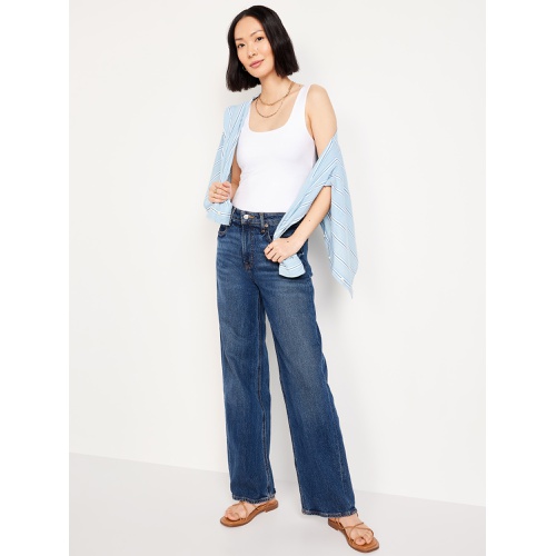 올드네이비 Oldnavy Double-Layer Scoop-Neck Tank Top