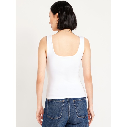 올드네이비 Oldnavy Double-Layer Scoop-Neck Tank Top