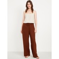 Oldnavy High-Waisted Linen-Blend Super Wide-Leg Pants