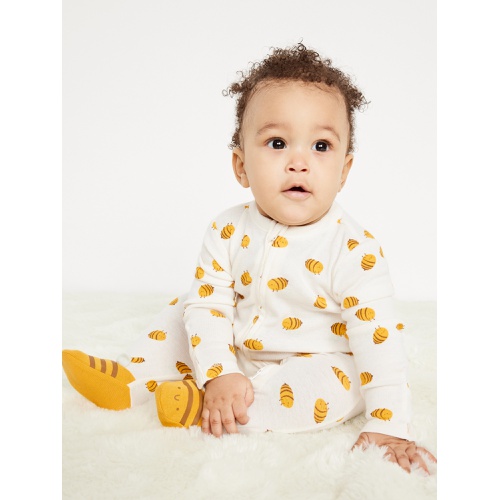 올드네이비 OldNavy 2-Way-Zip Sleep & Play Footed One-Piece for Baby