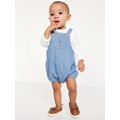 OldNavy Long-Sleeve T-Shirt and One-Piece Romper Set for Baby