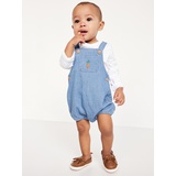 OldNavy Long-Sleeve T-Shirt and One-Piece Romper Set for Baby