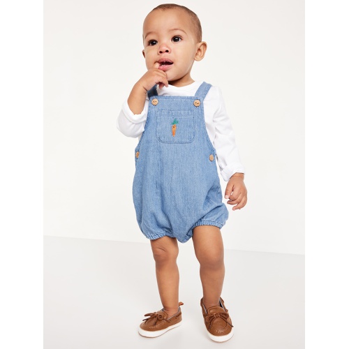 올드네이비 OldNavy Long-Sleeve T-Shirt and One-Piece Romper Set for Baby