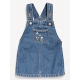OldNavy Embroidered Jean Skirtall Dress for Baby