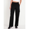 OldNavy High-Waisted SleekTech Wide-Leg Cargo Pants
