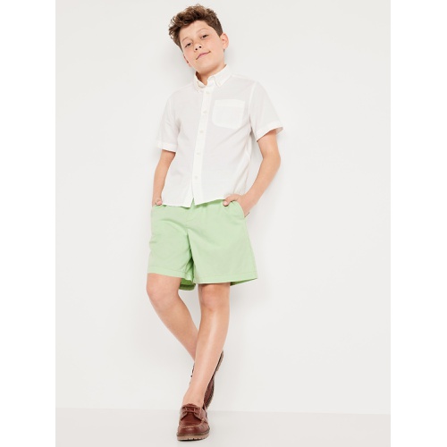 올드네이비 OldNavy Above Knee Twill Pull-On Shorts for Boys