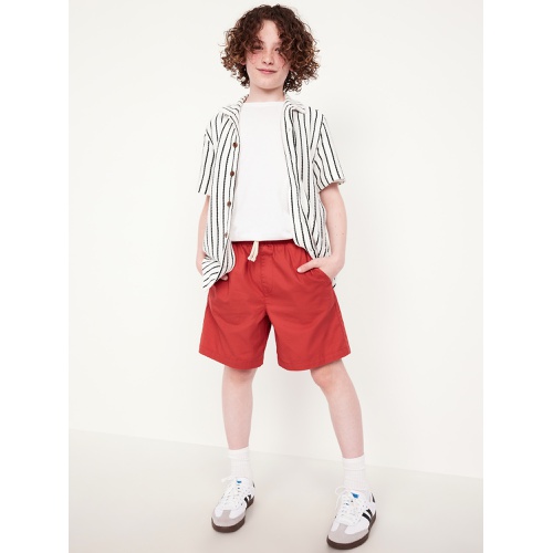 올드네이비 OldNavy Above Knee Twill Pull-On Shorts for Boys