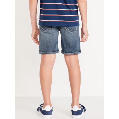 올드네이비 OldNavy Pull-On Built-In Flex Knee Length Jean Shorts for Boys