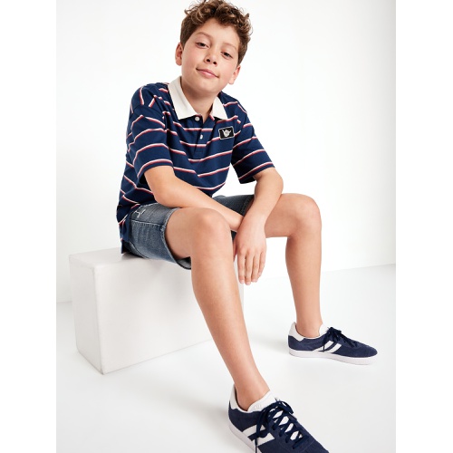 올드네이비 OldNavy Pull-On Built-In Flex Knee Length Jean Shorts for Boys