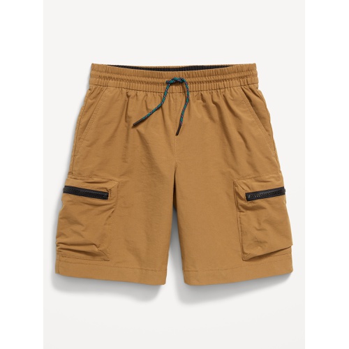 올드네이비 OldNavy At Knee Zippered Cargo Pocket Tech Shorts for Boys