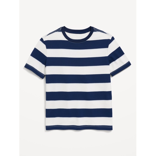 올드네이비 OldNavy Softest Short-Sleeve Striped T-Shirt for Boys