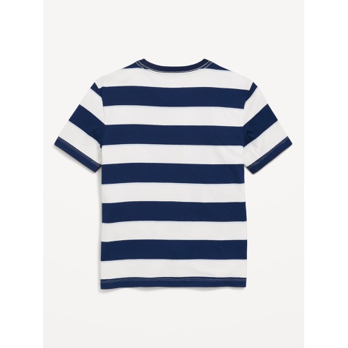 올드네이비 OldNavy Softest Short-Sleeve Striped T-Shirt for Boys