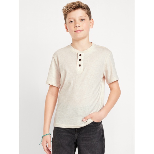올드네이비 OldNavy Short-Sleeve Henley T-Shirt for Boys