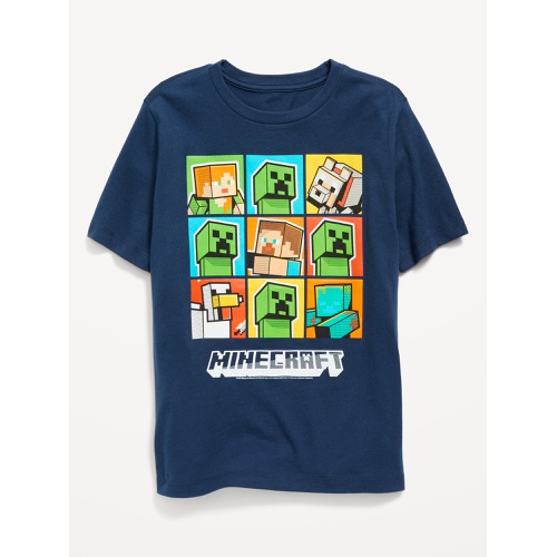 올드네이비 OldNavy Minecraft Gender-Neutral Graphic T-Shirt for Kids