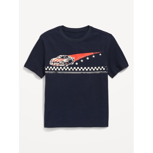 올드네이비 OldNavy Softest Printed Crew-Neck T-Shirt for Boys
