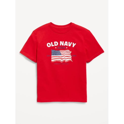 올드네이비 OldNavy Short-Sleeve Logo-Graphic T-Shirt for Boys