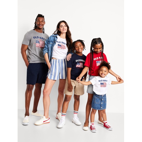 올드네이비 OldNavy Short-Sleeve Logo-Graphic T-Shirt for Boys