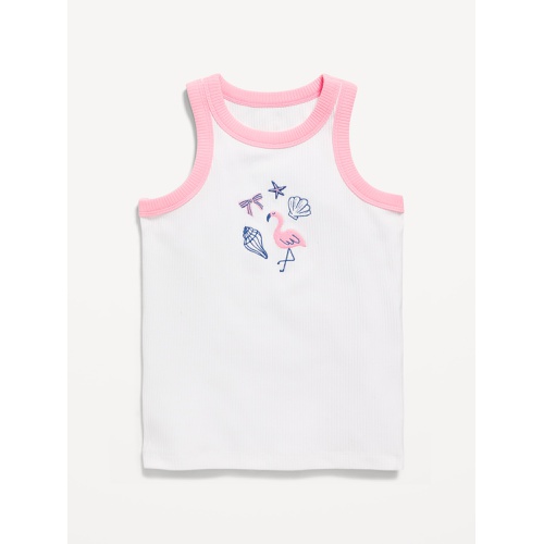 올드네이비 OldNavy Fitted Ribbed Tank Top for Girls