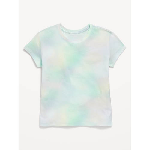 올드네이비 OldNavy Softest Short-Sleeve Printed T-Shirt for Girls