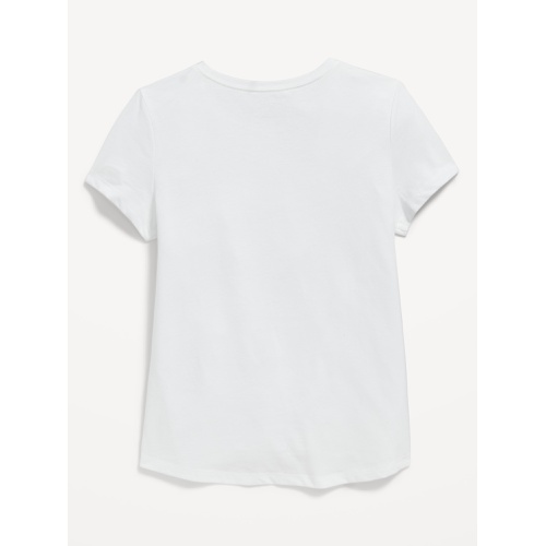 올드네이비 OldNavy Softest Heart-Pocket T-Shirt for Girls