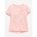 OldNavy Softest Heart-Pocket T-Shirt for Girls