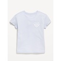 OldNavy Softest Short-Sleeve Heart-Pocket T-Shirt for Girls