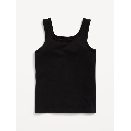 올드네이비 OldNavy Solid Fitted Tank Top for Girls