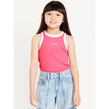 OldNavy Fitted Ribbed Tank Top for Girls