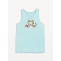 OldNavy Fitted Back Cutout Graphic Tank Top for Girls