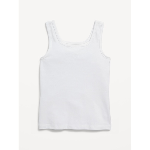 올드네이비 OldNavy Solid Fitted Tank Top for Girls